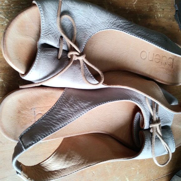 Bueno Keely Blush sling back flat sandal - Picture 2 of 3